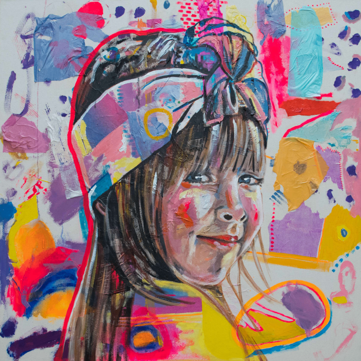 Portrait commission — girl with headband