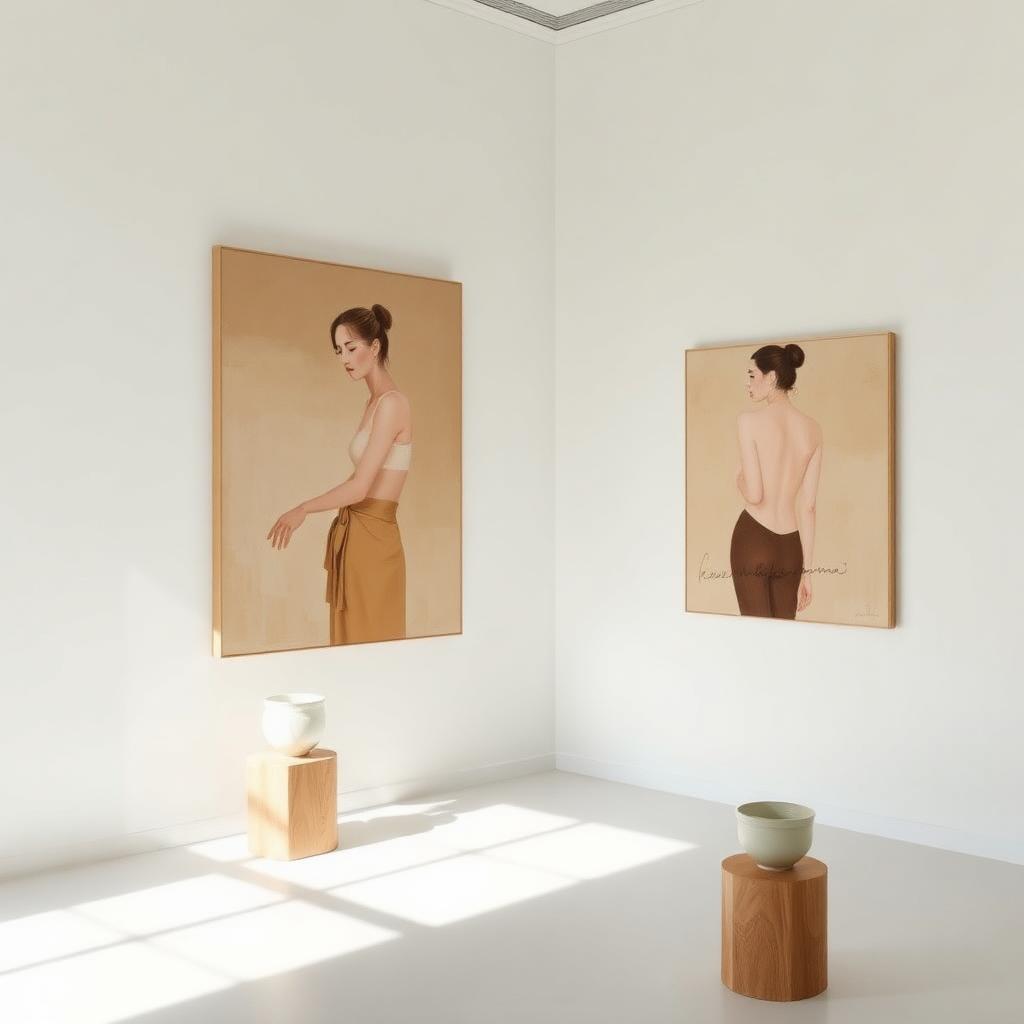 Installation view of Earth Sisters
